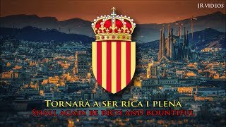 Anthem of Catalonia CAEN lyrics  Himne nacional de Catalunya [upl. by Lorn]