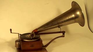 114 year old Berliner Gramophone playing record [upl. by Lain997]