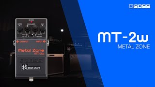 BOSS MT2W Metal Zone Sound Examples [upl. by Adnuhsal]