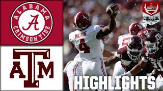 Alabama Crimson Tide vs Texas AampM Aggies  Full Game Highlights [upl. by Jobie307]