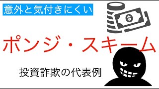 【投資詐欺の代表例】ポンジ・スキーム [upl. by Mariette]