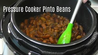 Pressure Cooker Pinto Beans  No Soak Quick Cook Beans  Cosori 2 Quart Electric Pressure Cooker [upl. by Annahsohs]