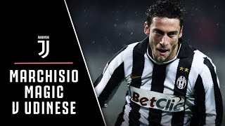 HIStory THE BRILLIANCE OF CLAUDIO MARCHISIO  JUVENTUS V UDINESE [upl. by Crowley]