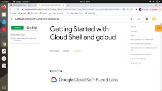 Getting Started with Cloud Shell and gcloud  GSP002 [upl. by Ellehcam619]