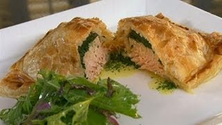 Salmon Phyllo Pastry  How To Make Salmon Phyllo Pastry [upl. by Suisyola]