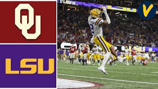 4 Oklahoma vs 1 LSU Highlights 2019 College Football Playoff Highlights [upl. by Bea]