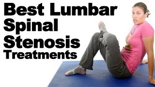 Top 5 Lumbar Spinal Stenosis Exercises amp Stretches  Ask Doctor Jo [upl. by Nhtanhoj115]