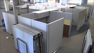 Cubicle Installation Time Lapse [upl. by Mirabelle]