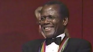 Sidney Poitier Kennedy Center Honors 1995 Paul Newman Louis Gossett Jr Jessye Norman [upl. by Christoforo103]