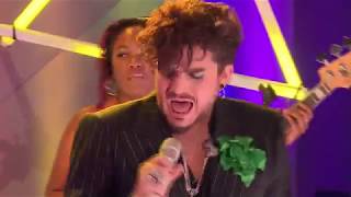 Adam Lambert  Another One Bites the Dust Live From YouTube Space New York [upl. by Hplar729]