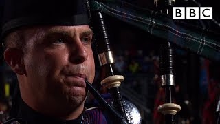 The Massed Pipes and Drums  Edinburgh Military Tattoo  BBC [upl. by Norraa317]