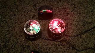 BEST Party Lights Disco Ball Strobe Light Disco Lights REVIEW [upl. by Asi]