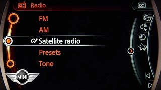 MINI USA  MINI Connected  Visual Boost  SiriusXM [upl. by Colligan]