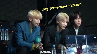 BTS Reaction to Stray Kids GDA 2019 [upl. by Cirted]