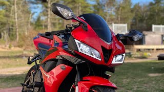 CBR600RR MotoDynamic LED Headlights Review [upl. by Carl409]