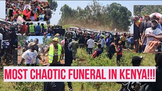 NJAMBI KOIKAI FUNERAL TURNS TO WAR AND DRAMA CAMP💔 [upl. by Dex]