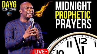 DAY 6 1200AM1230AM MIDNIGHT PROPHETIC PRAYER  APOSTLE JOSHUA SELMAN [upl. by Pears553]