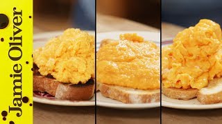 How To Make Perfect Scrambled Eggs  3 ways  Jamie Oliver [upl. by Ellison]