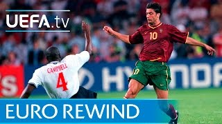 EURO 2000 highlights Portugal 32 England [upl. by Anyotal195]