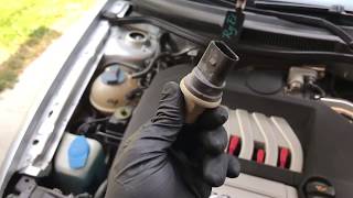 How to replace AC pressure switch on mk4 volkswagen jetta  gti golf [upl. by Cathlene]