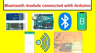 Bluetooth module with Arduino  HC05  HC06  Blynk Bluetooth tutorial  Control LEDs through mobile [upl. by Martell]