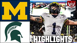 Michigan Wolverines vs Michigan State Spartans  Full Game Highlights [upl. by Guthry334]