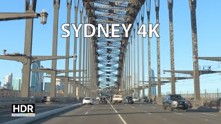 Driving Sydney 4K HDR  Morning Drive  Australia [upl. by Darby]