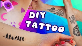 TUTO  FAUX TATOUAGES [upl. by Lorita725]