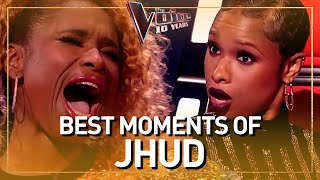 The Voice coach JENNIFER HUDSON blows everyone away with her voice [upl. by Nonnair]