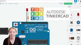 Blink an LED With Arduino in Tinkercad [upl. by Chic]