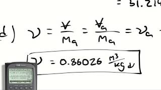 Example Problem  Psychrometric Properties 2 and the Psychrometric Chart [upl. by Leiva373]