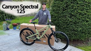 UnboxBike build Canyon Spectral 125 CF [upl. by Connolly941]